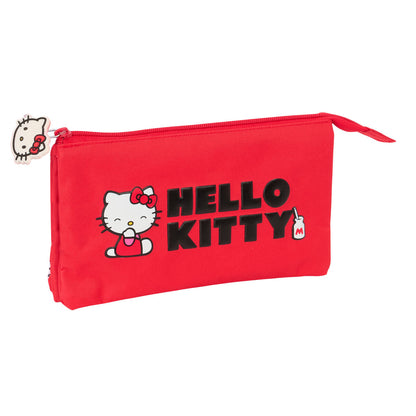 Geantă Universală Hello Kitty Iconic Alb Roșu 22 x 12 x 3 cm - Birou și papetărie, Material școlar și educațional