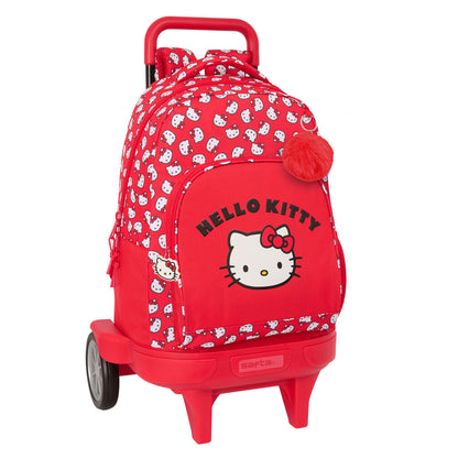 Ghiozdan Hello Kitty Iconic Alb Roșu 33 x 45 x 22 cm - Birou și papetărie, Material școlar și educațional