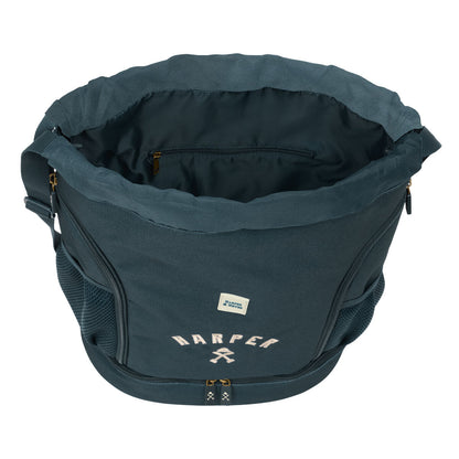 Geantă Rucsac cu Bretele Harper & Neyer Bleumarin 35 x 40 x 1 cm - Birou și papetărie, Material școlar și educațional