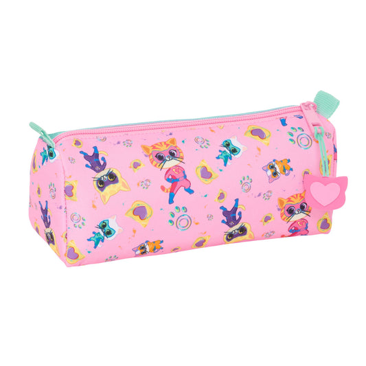 Geantă Universală SuperKitties Roz Turquoise 21 x 8 x 7 cm - Birou și papetărie, Material școlar și educațional