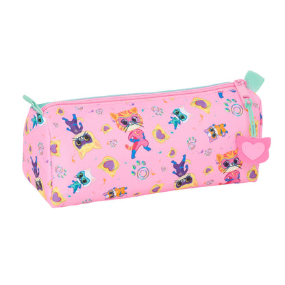 Geantă Universală SuperKitties Roz Turquoise 21 x 8 x 7 cm - Birou și papetărie, Material școlar și educațional
