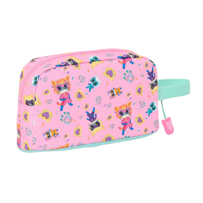 Geantă Universală SuperKitties Roz Turquoise 21,5 x 12 x 6,5 cm - Birou și papetărie, Material școlar și educațional