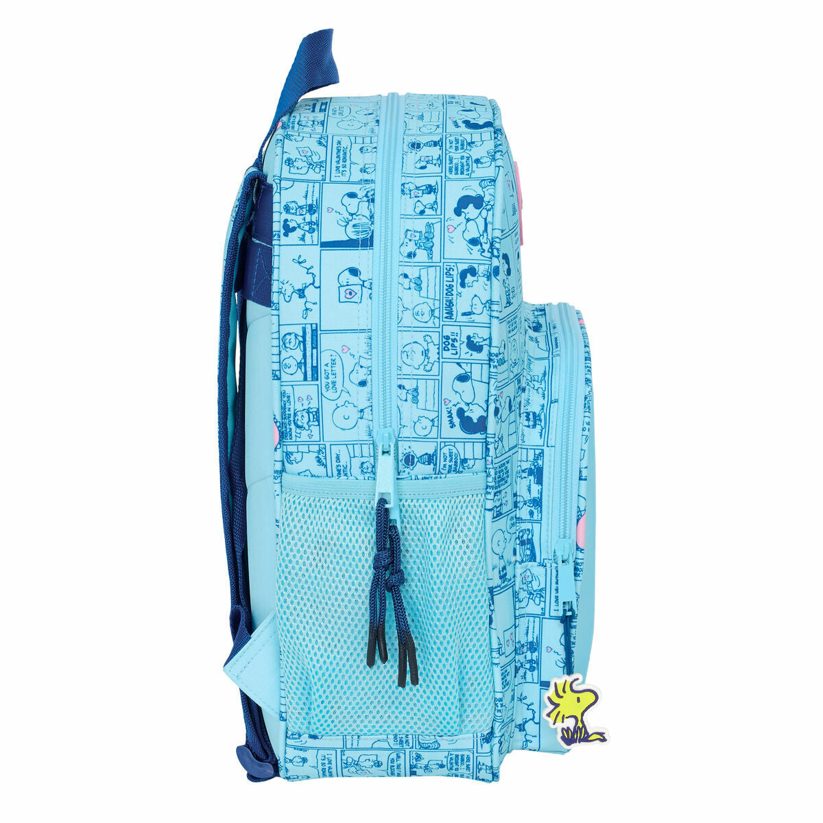 Ghiozdan Snoopy Love Albastru 32 x 38 x 12 cm - Birou și papetărie, Material școlar și educațional