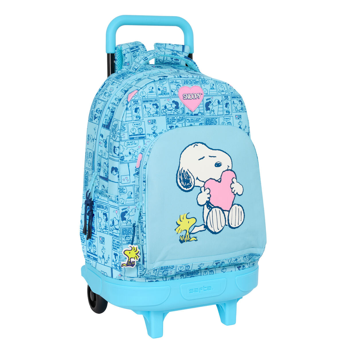 Ghiozdan Snoopy Love Albastru 33 x 45 x 22 cm - Birou și papetărie, Material școlar și educațional