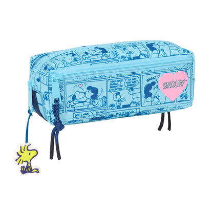 Penar triplu Snoopy Love 20cm - Birou și papetărie, Material școlar și educațional