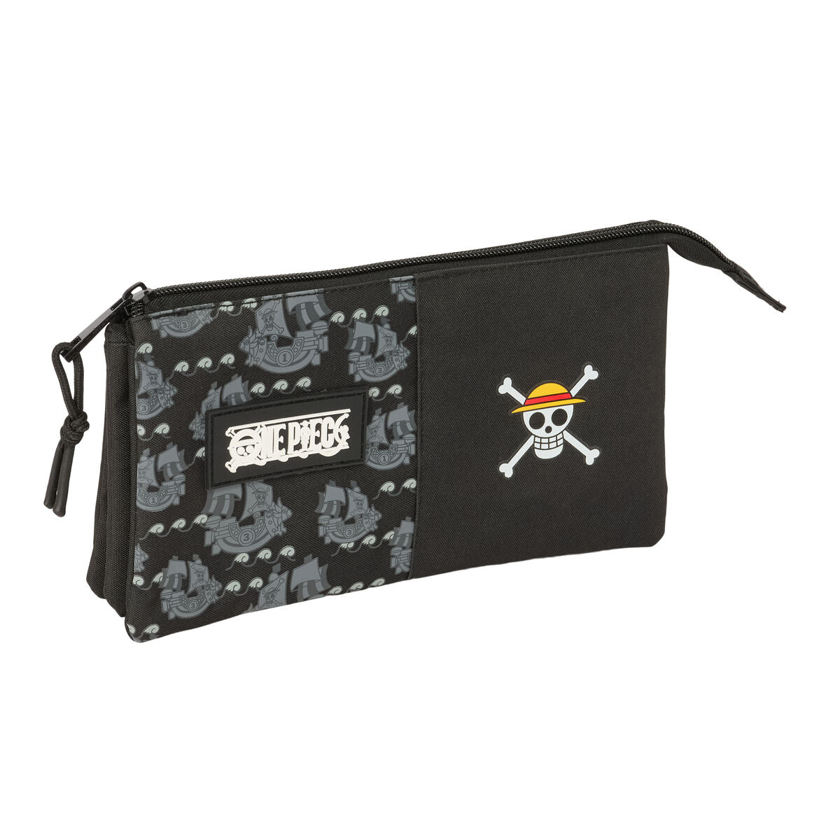Geantă Universală One Piece Pirates Negru 22 x 12 x 3 cm - Birou și papetărie, Material școlar și educațional