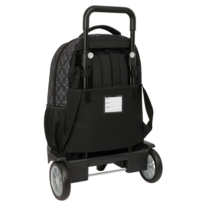 Ghiozdan cu Roți Safta Combat Negru 33 x 45 x 22 cm - Birou și papetărie, Material școlar și educațional