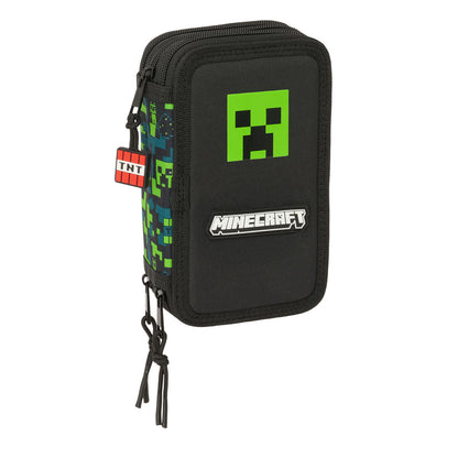 Penar Triplu Minecraft Tnt Multicolor 12,5 x 19,5 x 5,5 cm 37 Piese - Birou și papetărie, Material școlar și educațional