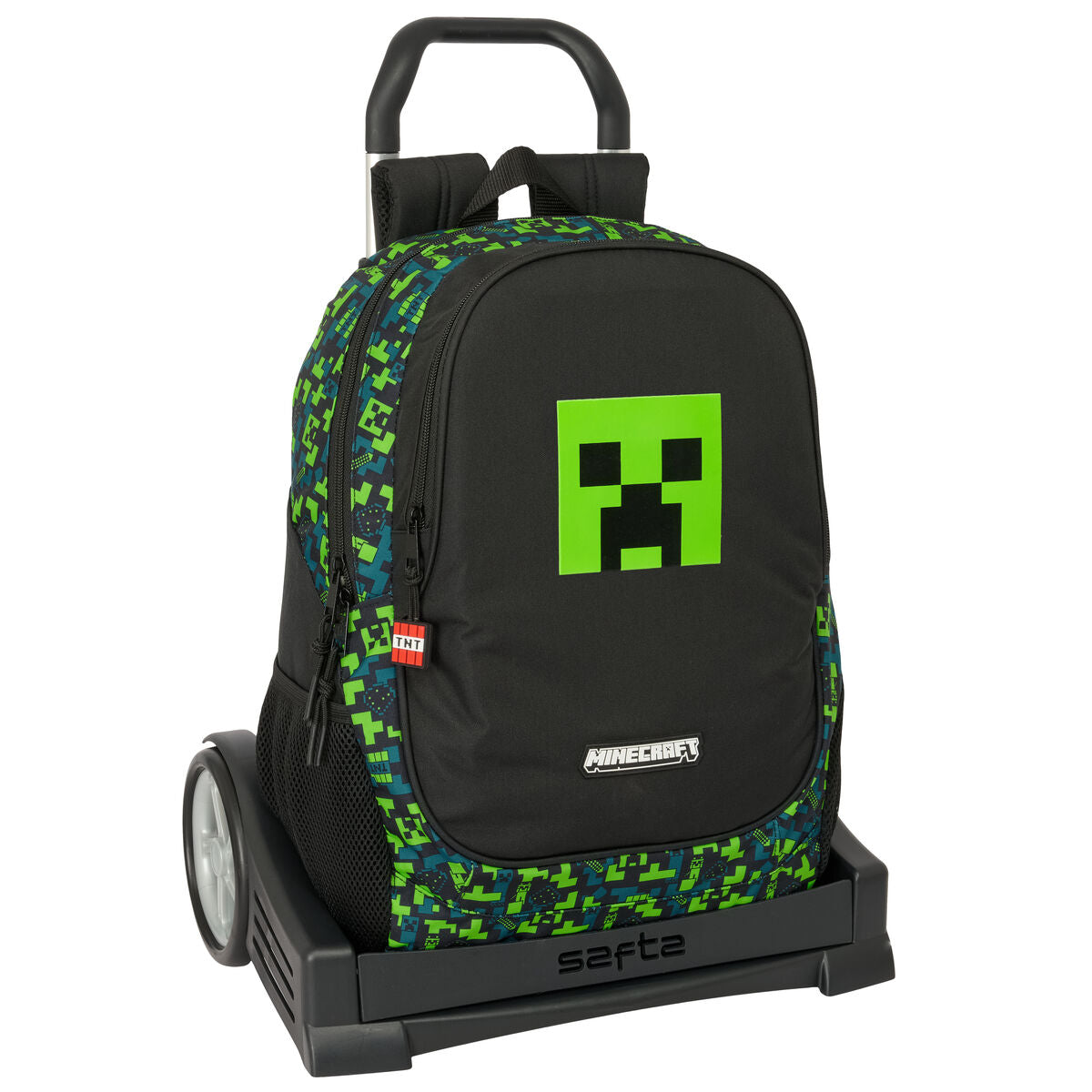 Ghiozdan cu Roți Minecraft Tnt Multicolor 32 x 44 x 16 cm - Birou și papetărie, Material școlar și educațional