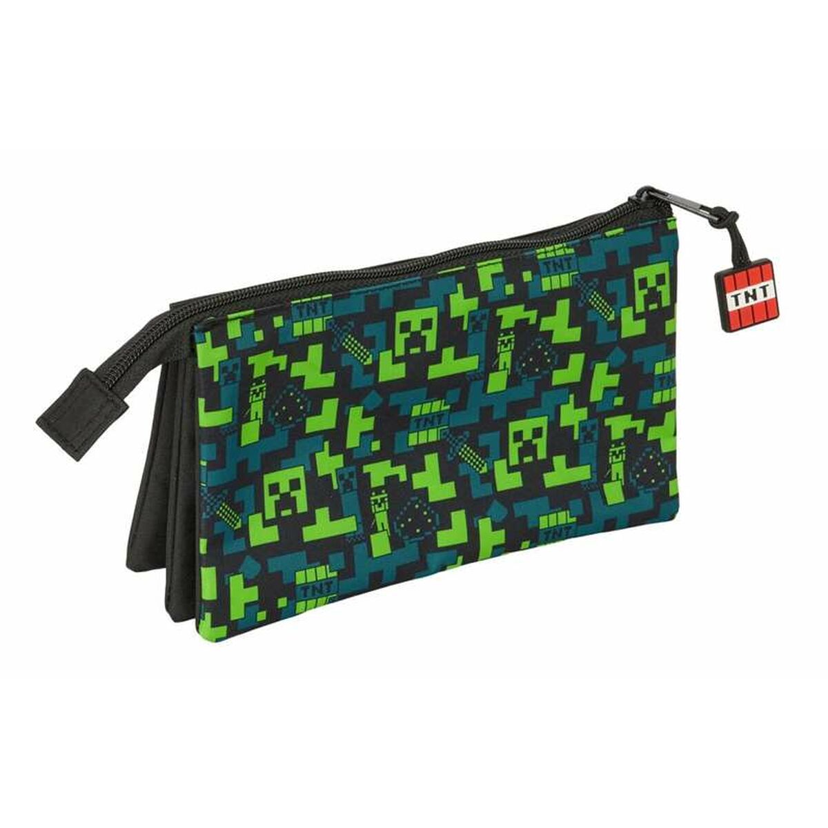 Geantă Universală Minecraft Tnt Multicolor 22 x 12 x 3 cm - Birou și papetărie, Material școlar și educațional