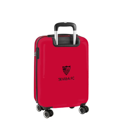 Ghiozdan Sevilla Fútbol Club Roșu 20" - Birou și papetărie, Material școlar și educațional