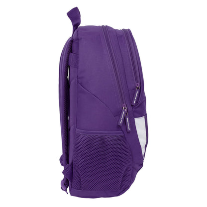 Ghiozdan Real Valladolid C.F. Alb Mov 32 x 44 x 16 cm - Birou și papetărie, Material școlar și educațional