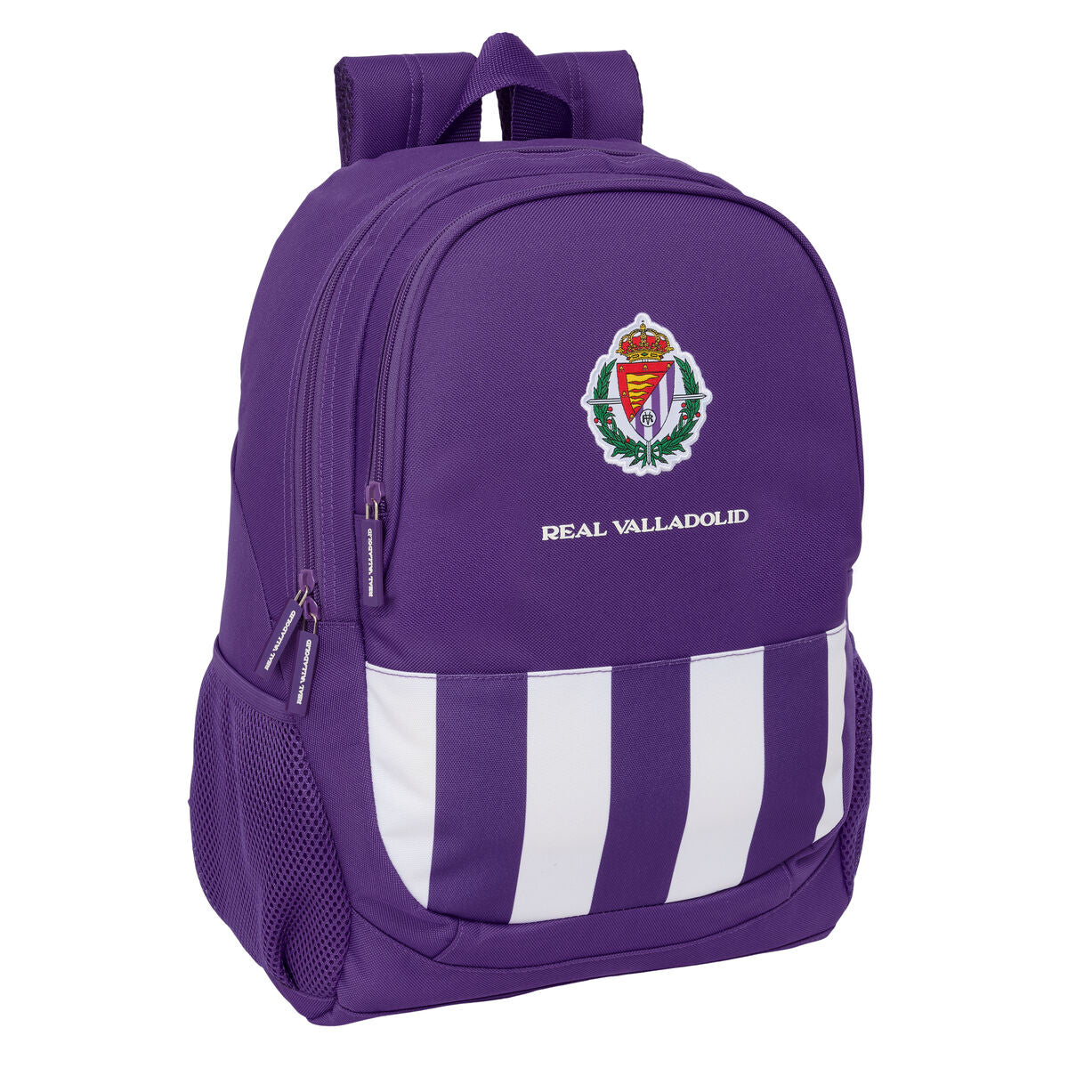 Ghiozdan Real Valladolid C.F. Alb Mov 32 x 44 x 16 cm - Birou și papetărie, Material școlar și educațional