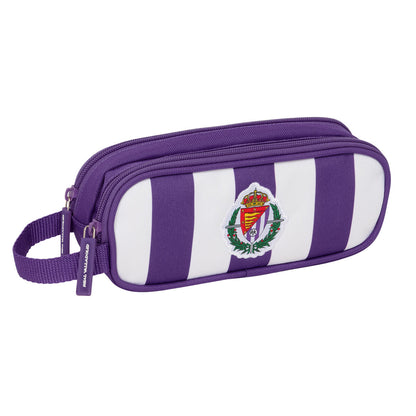Geantă Universală Real Valladolid C.F. Alb Mov 21 x 8 x 6 cm - Birou și papetărie, Material școlar și educațional