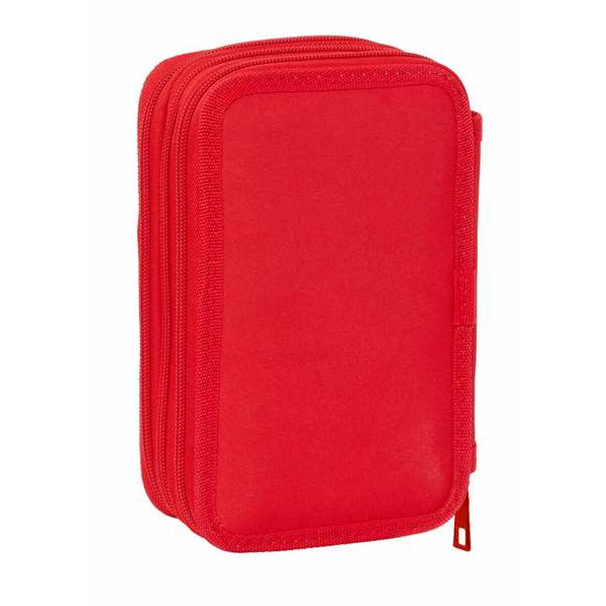 Penar Triplu Mickey Mouse Roșu 12,5 x 19,5 x 5,5 cm 37 Piese - Birou și papetărie, Material școlar și educațional