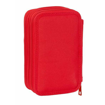 Penar Triplu Mickey Mouse Roșu 12,5 x 19,5 x 5,5 cm 37 Piese - Birou și papetărie, Material școlar și educațional