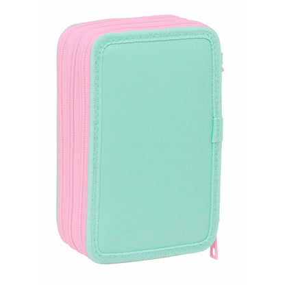 Penar Triplu Stitch Verde 12,5 x 19,5 x 5,5 cm 37 Piese - Birou și papetărie, Material școlar și educațional