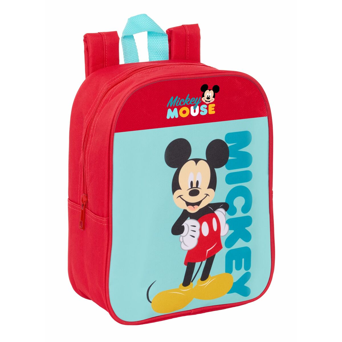 Ghiozdan Mickey Mouse Albastru Roșu 22 x 27 x 10 cm - Birou și papetărie, Material școlar și educațional