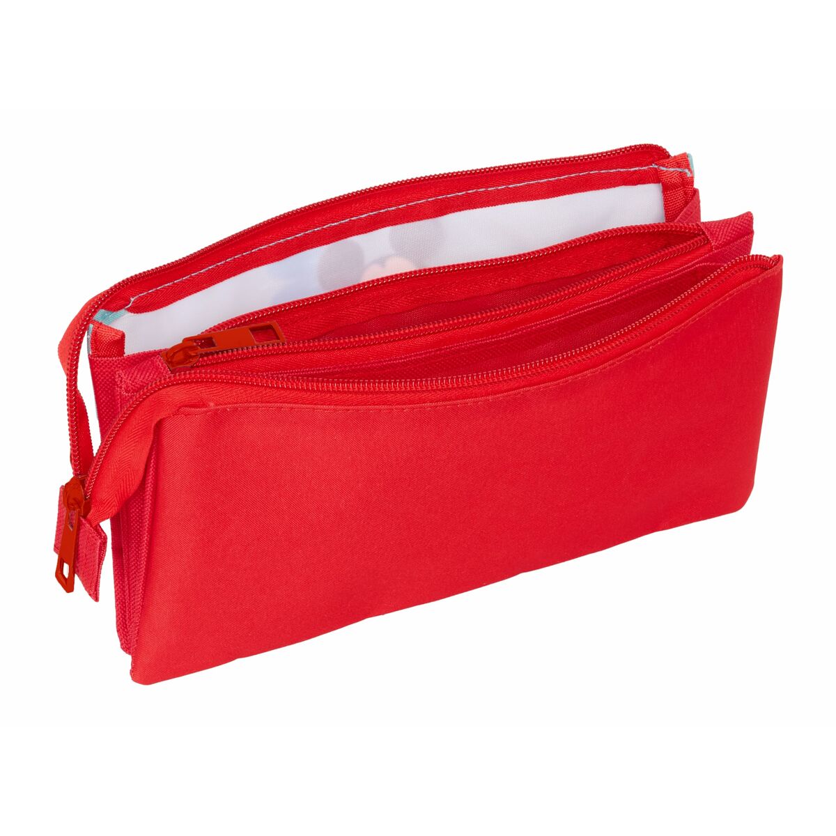 Penar triplu Mickey Mouse Albastru 22 x 12 x 3 cm - Birou și papetărie, Material școlar și educațional