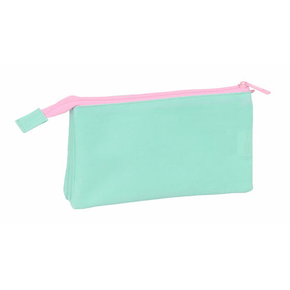 Penar triplu Stitch Verde 22 x 12 x 3 cm - Birou și papetărie, Material școlar și educațional