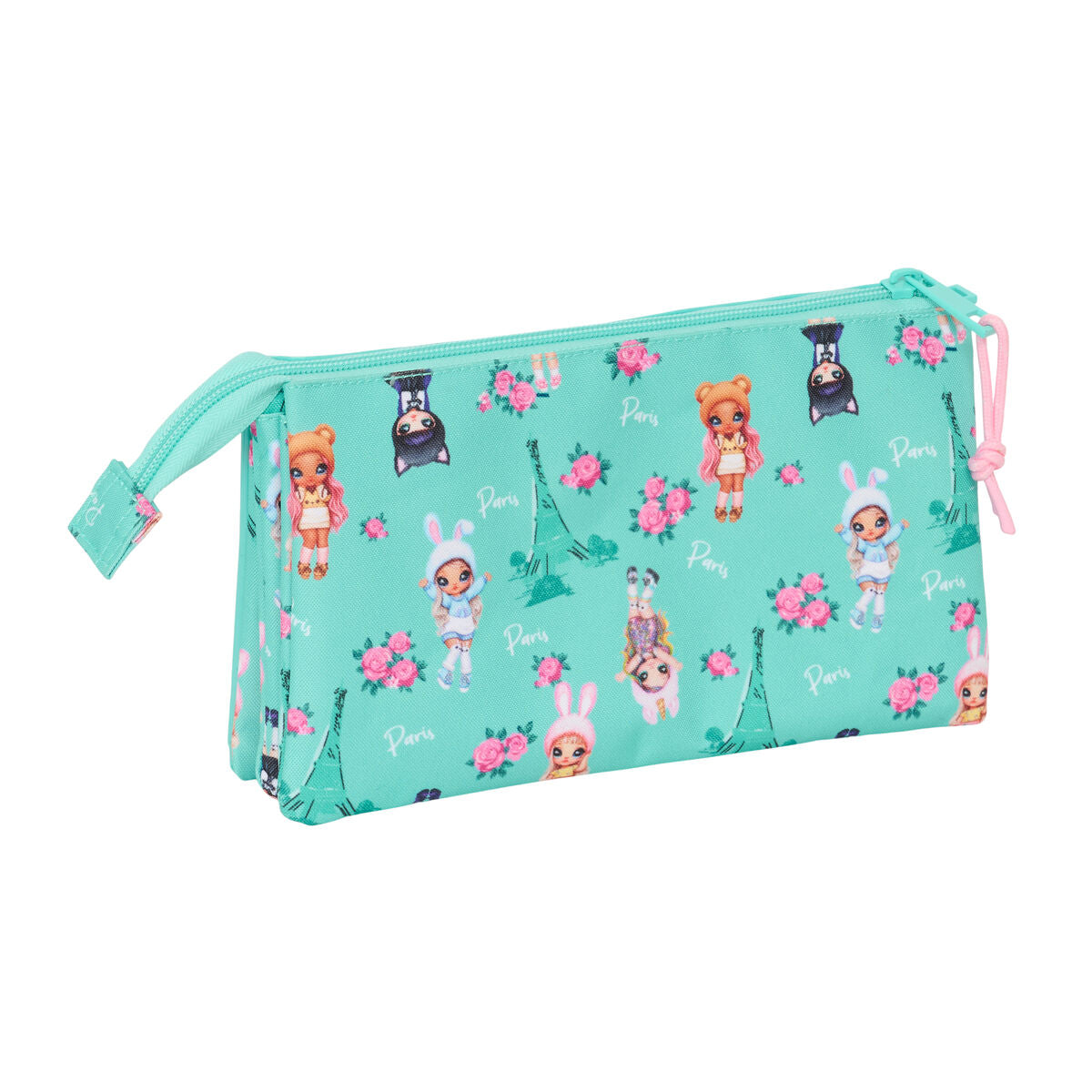 Geantă Universală Na!Na!Na! Surprise Bunny Roz Turquoise 22 x 12 x 3 cm - Birou și papetărie, Material școlar și educațional