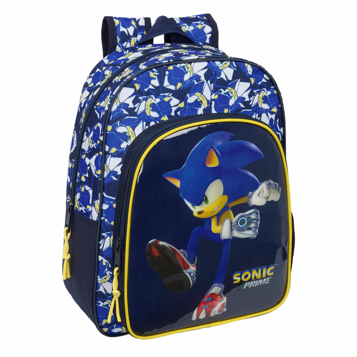 Ghiozdan Sonic City Albastru 26 x 34 x 11 cm - Birou și papetărie, Material școlar și educațional