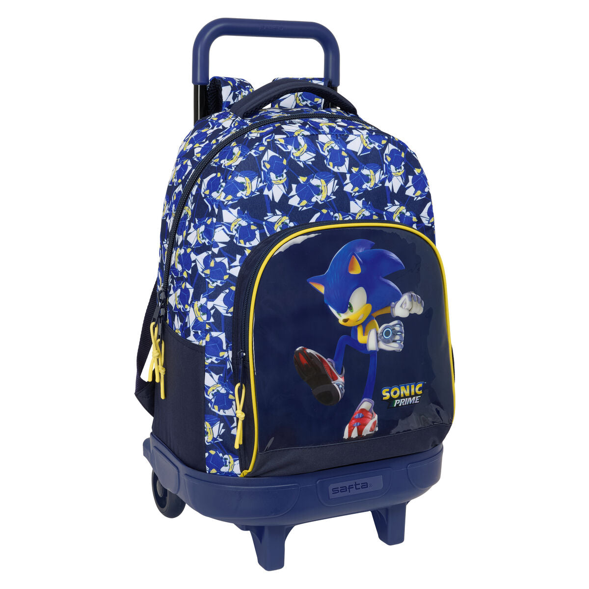 Ghiozdan cu Roți Safta City Albastru 33 x 45 x 22 cm - Birou și papetărie, Material școlar și educațional