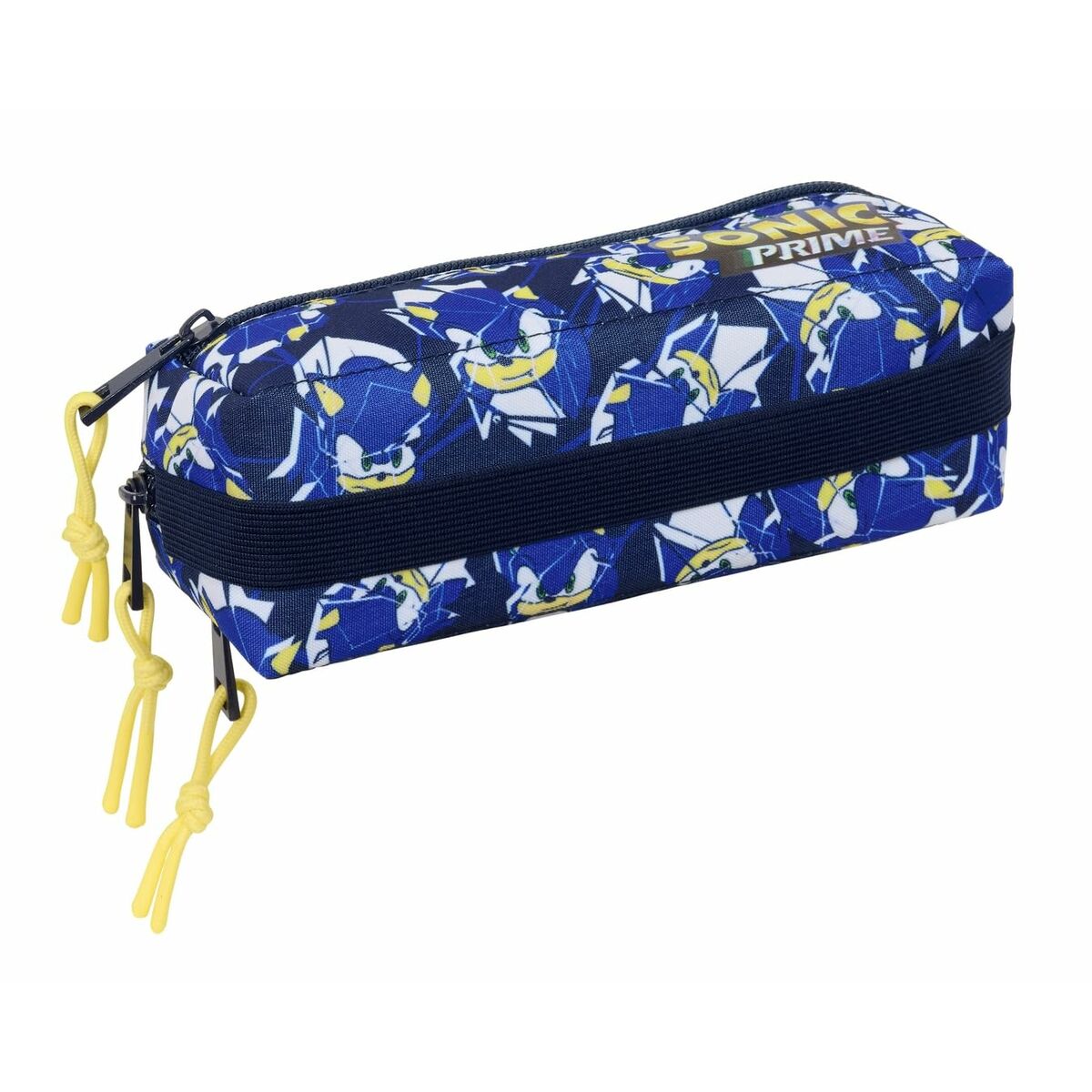 Penar triplu Sonic City Albastru 22 x 8,5 x 6 cm - Birou și papetărie, Material școlar și educațional