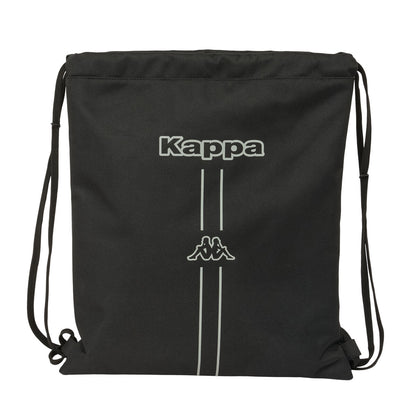 Geantă Rucsac cu Bretele Kappa Dark Negru 35 x 40 x 1 cm - Birou și papetărie, Material școlar și educațional