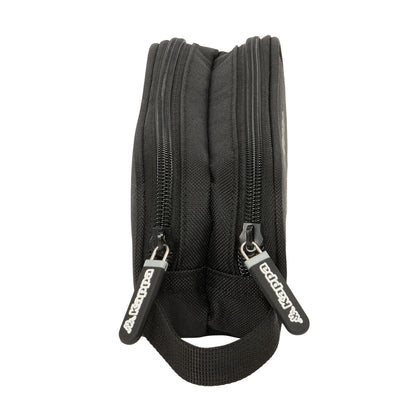 Penar dublu Kappa Dark Negru 21 x 8 x 6 cm - Birou și papetărie, Material școlar și educațional