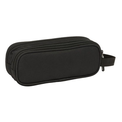 Penar dublu Kappa Dark Negru 21 x 8 x 6 cm - Birou și papetărie, Material școlar și educațional