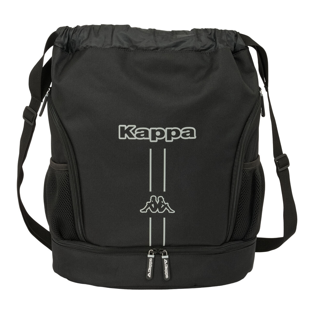 Geantă Rucsac cu Bretele Kappa Dark Negru 35 x 40 x 1 cm - Birou și papetărie, Material școlar și educațional