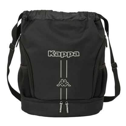 Geantă Rucsac cu Bretele Kappa Dark Negru 35 x 40 x 1 cm - Birou și papetărie, Material școlar și educațional