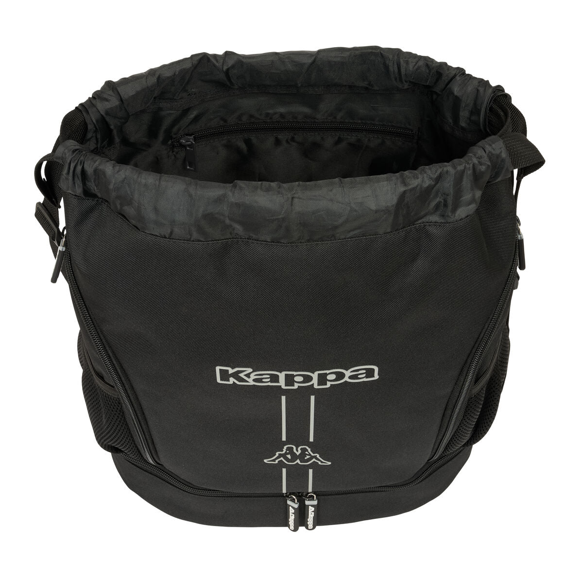 Geantă Rucsac cu Bretele Kappa Dark Negru 35 x 40 x 1 cm - Birou și papetărie, Material școlar și educațional