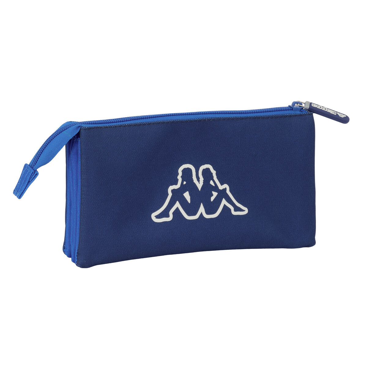Penar triplu Kappa Rain Bleumarin 22 x 12 x 3 cm - Birou și papetărie, Material școlar și educațional
