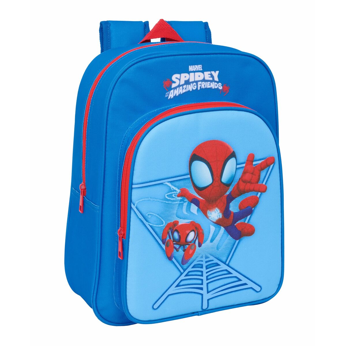 Ghiozdan Spidey Albastru 26 x 34 x 11 cm - Birou și papetărie, Material școlar și educațional
