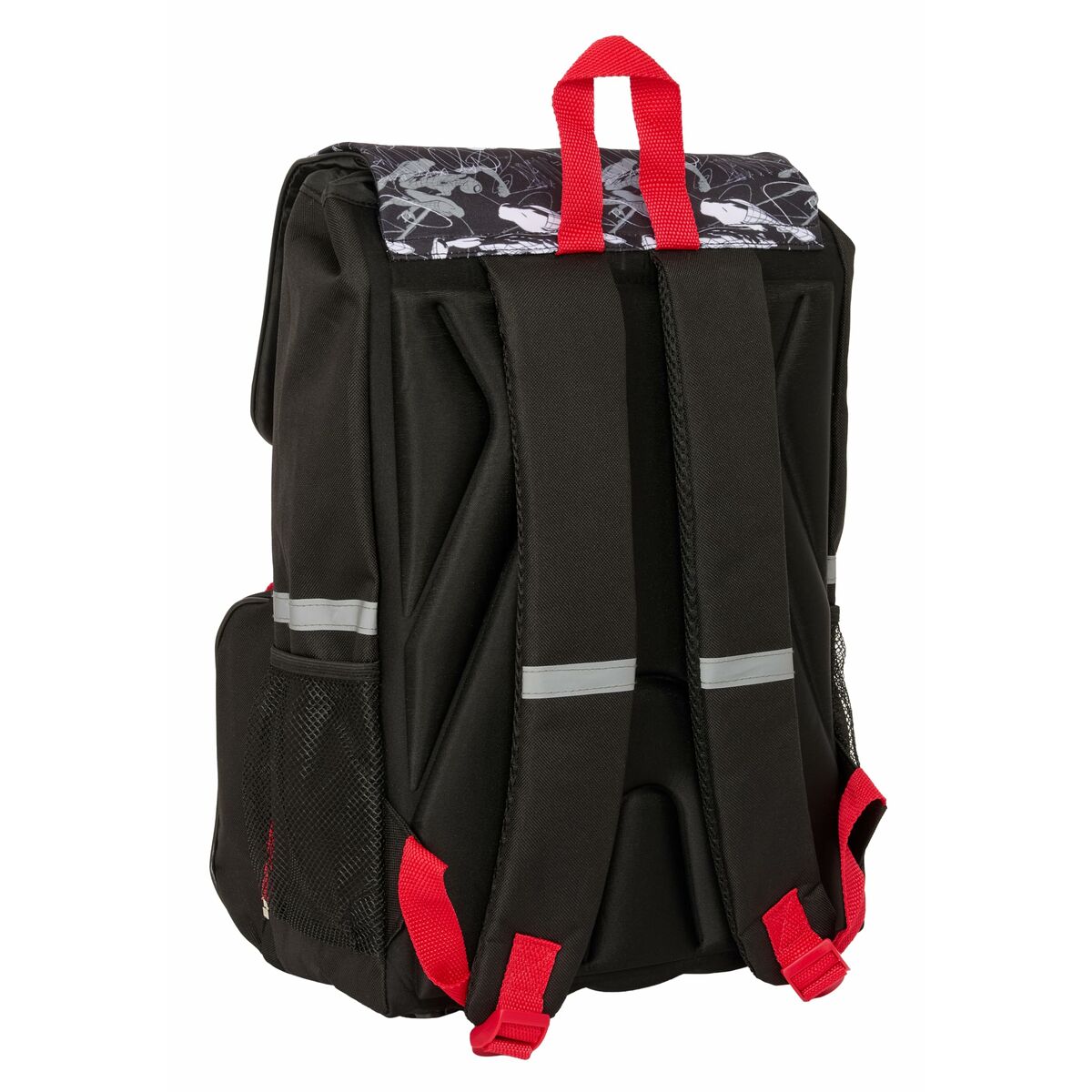 Ghiozdan Spider-Man Negru Roșu 18,5 x 41 x 15 cm - Birou și papetărie, Material școlar și educațional