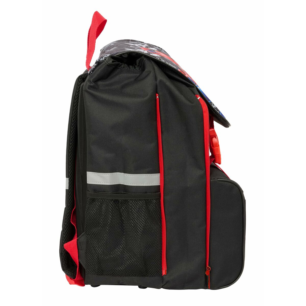Ghiozdan Spider-Man Negru Roșu 18,5 x 41 x 15 cm - Birou și papetărie, Material școlar și educațional