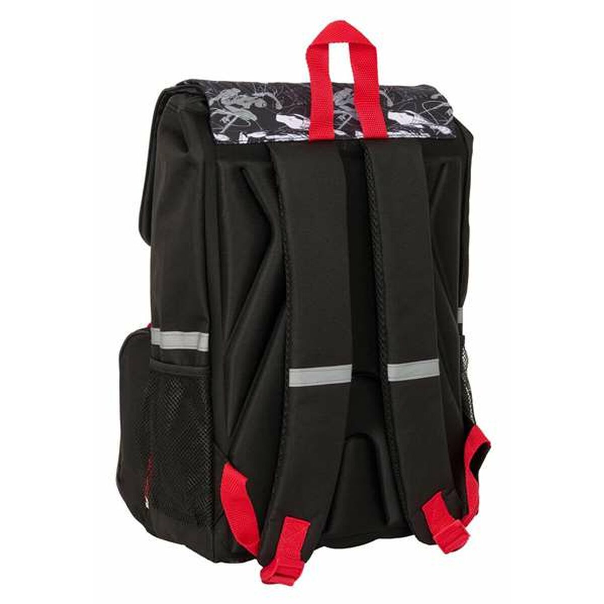 Ghiozdan Spider-Man Negru Roșu 18,5 x 41 x 15 cm - Birou și papetărie, Material școlar și educațional