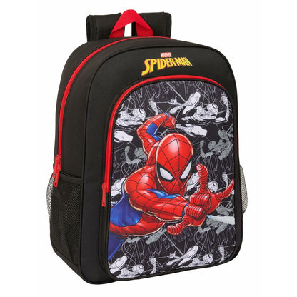 Ghiozdan Spider-Man Negru Roșu 33 x 42 x 14 cm - Birou și papetărie, Material școlar și educațional