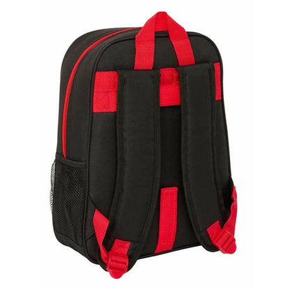 Ghiozdan Spider-Man Negru Roșu 26 x 34 x 11 cm - Birou și papetărie, Material școlar și educațional