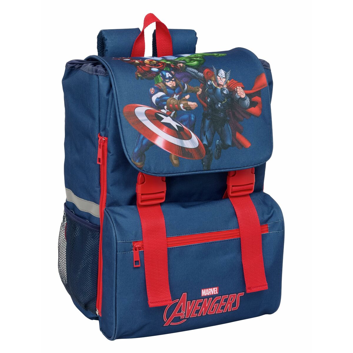 Ghiozdan The Avengers Bleumarin 18,5 x 41 x 15 cm - Birou și papetărie, Material școlar și educațional