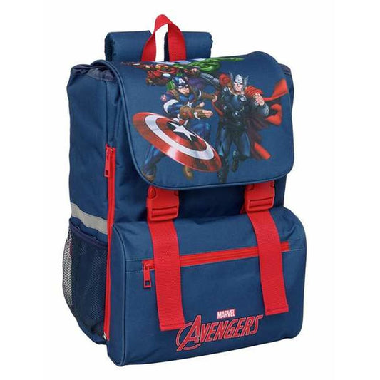 Ghiozdan The Avengers Bleumarin 18,5 x 41 x 15 cm - Birou și papetărie, Material școlar și educațional