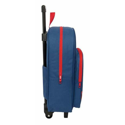 Ghiozdan cu Roți The Avengers Bleumarin 32 x 42 x 14 cm - Birou și papetărie, Material școlar și educațional