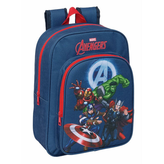 Ghiozdan The Avengers Bleumarin 26 x 34 x 11 cm - Birou și papetărie, Material școlar și educațional