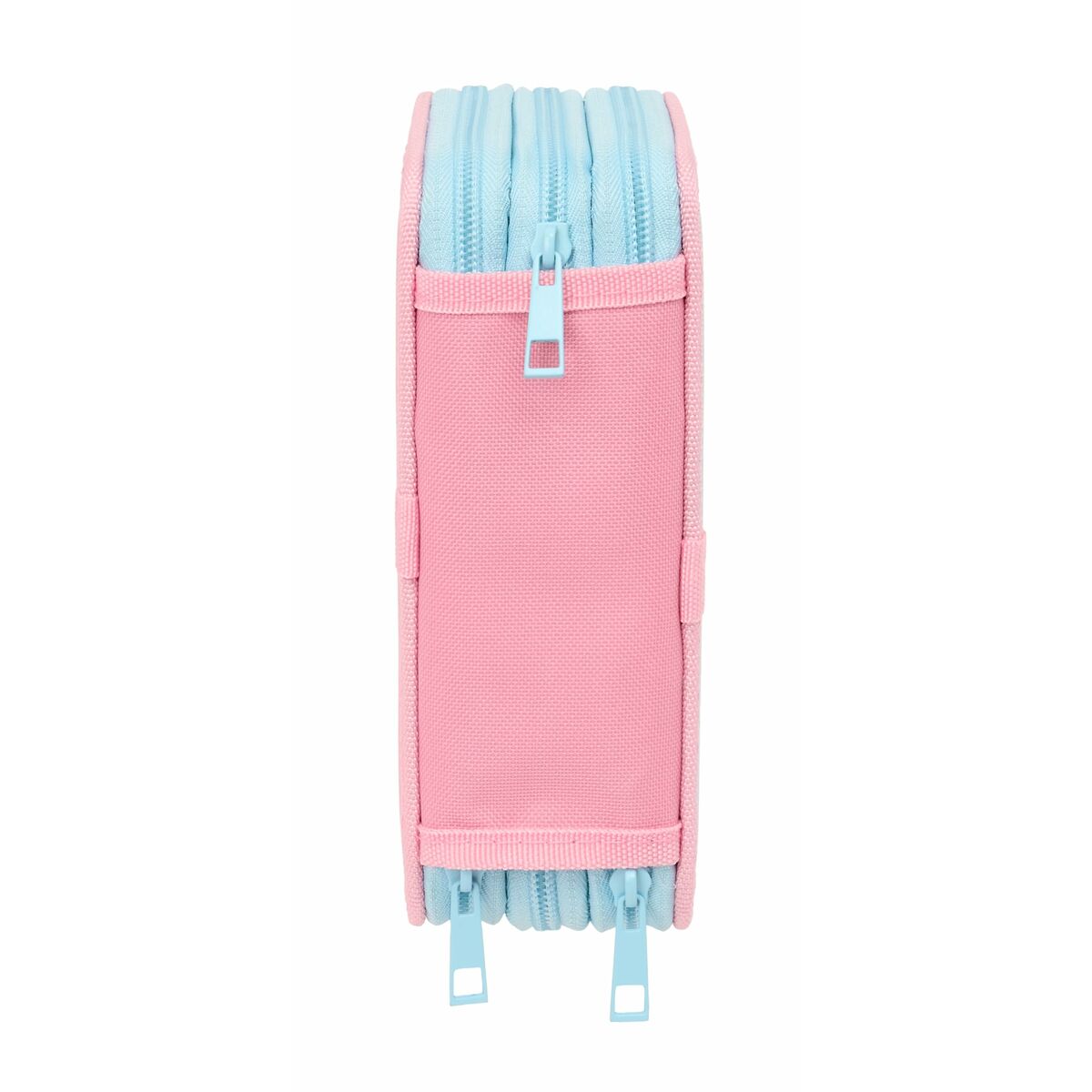 Penar Triplu Peppa Pig Albastru 12,5 x 19,5 x 5,5 cm 37 Piese - Birou și papetărie, Material școlar și educațional
