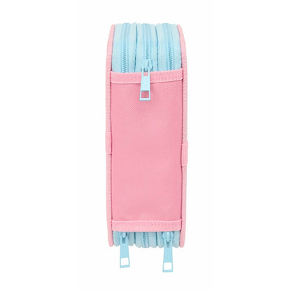 Penar Triplu Peppa Pig Albastru 12,5 x 19,5 x 5,5 cm 37 Piese - Birou și papetărie, Material școlar și educațional