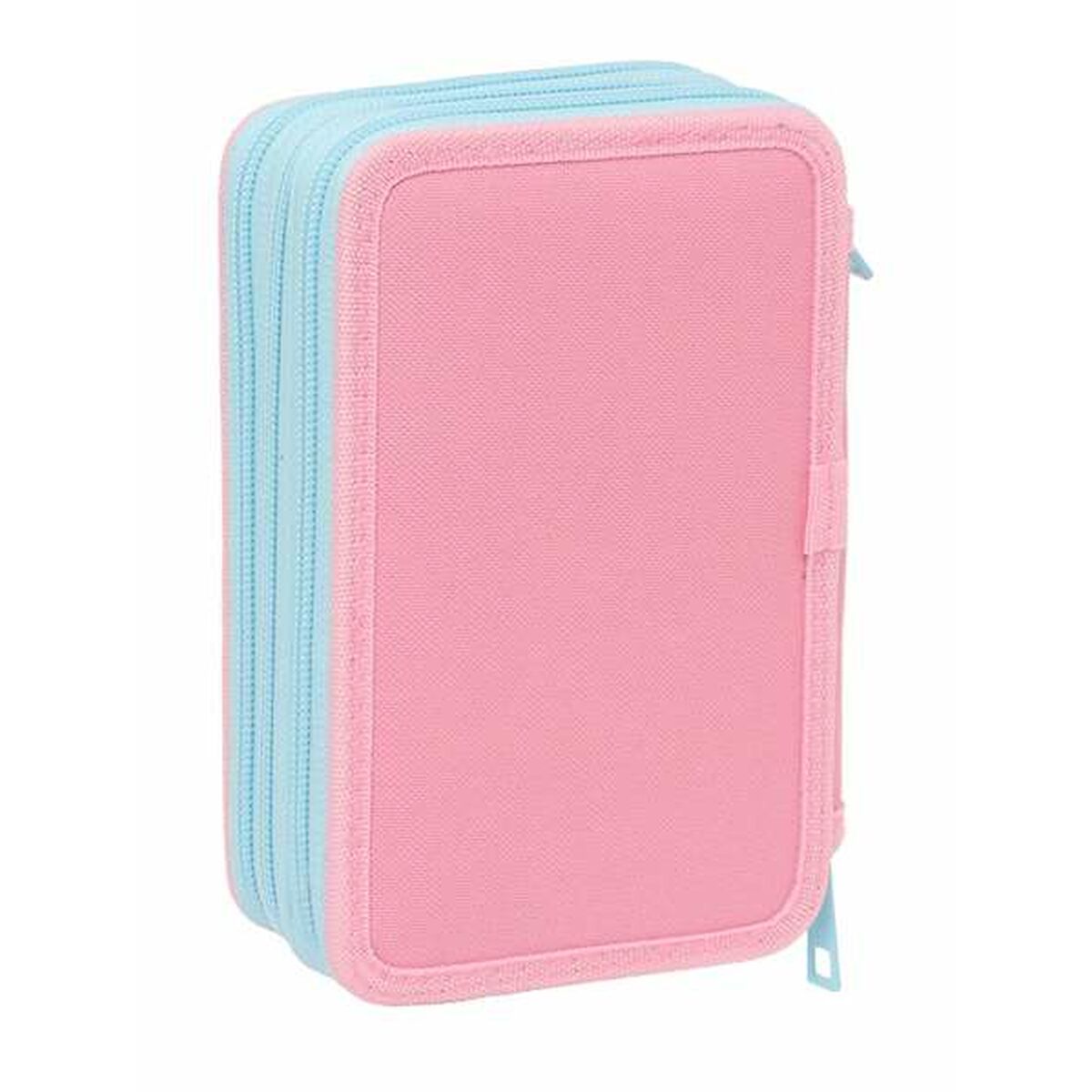 Penar Triplu Peppa Pig Albastru 12,5 x 19,5 x 5,5 cm 37 Piese - Birou și papetărie, Material școlar și educațional