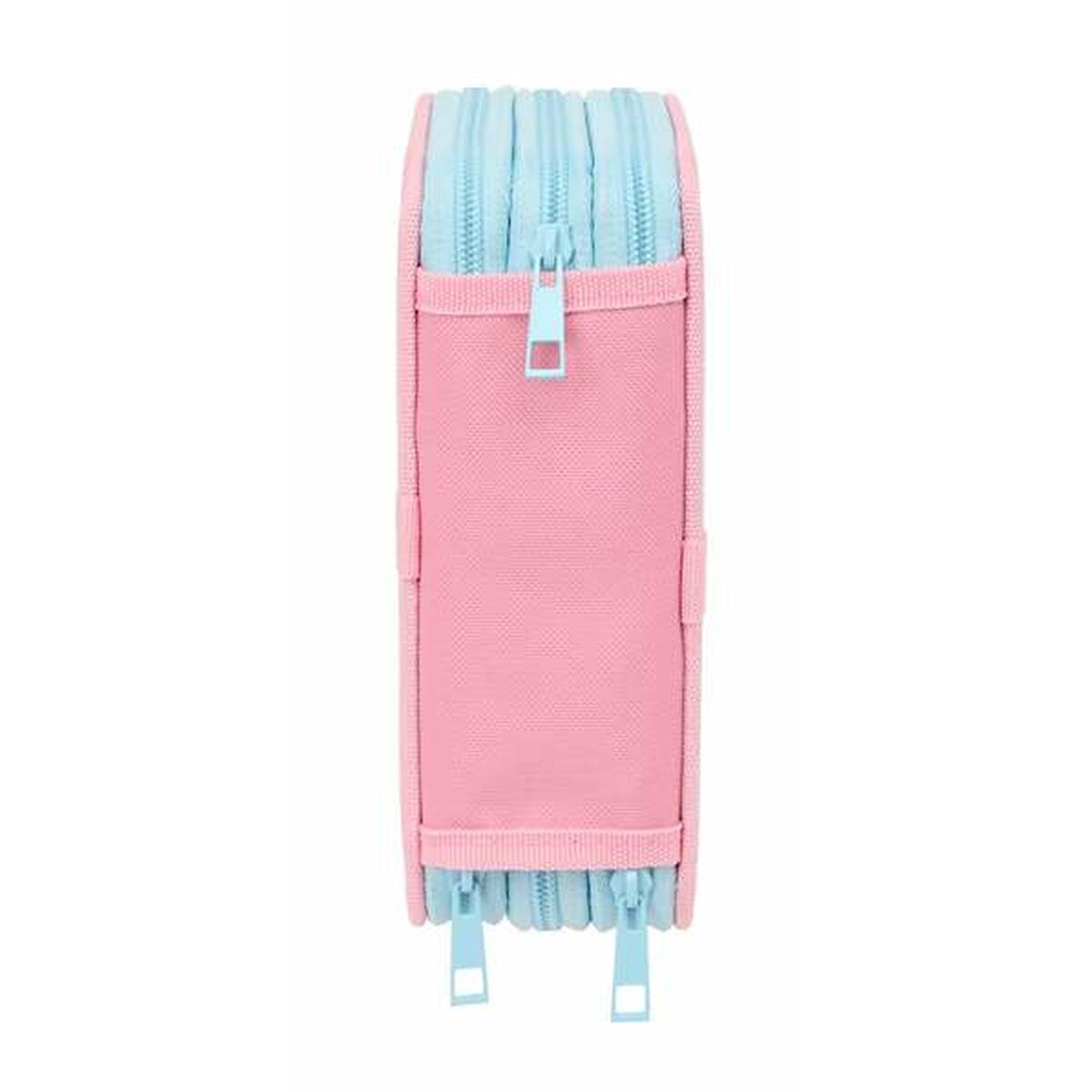 Penar Triplu Peppa Pig Albastru 12,5 x 19,5 x 5,5 cm 37 Piese - Birou și papetărie, Material școlar și educațional