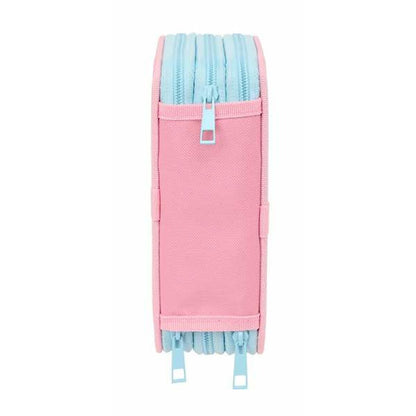 Penar Triplu Peppa Pig Albastru 12,5 x 19,5 x 5,5 cm 37 Piese - Birou și papetărie, Material școlar și educațional